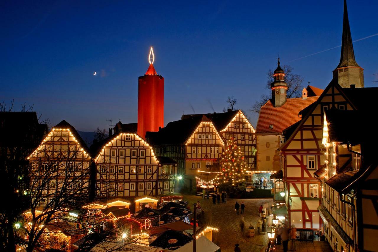 Ferienwohnung Zur Ottoburg in Schlitz Exterior foto